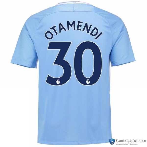 Camiseta Manchester City Primera equipo Otamendi 2017-18